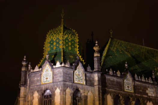 Detail of a church in Budapest, HDR picture