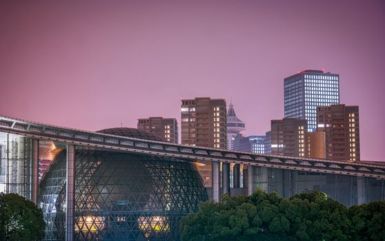 Shanghei science and technology museum in Shanghai, Pudong new areas