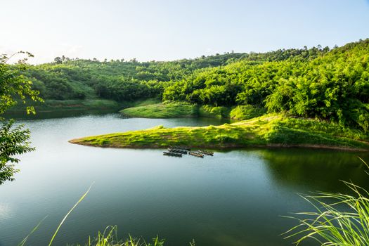 sight seeing of Mae suay dam,Chiangrai,Thailand