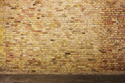 Background of old vintage brick wall