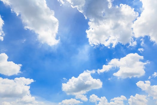 blue sky with cloud