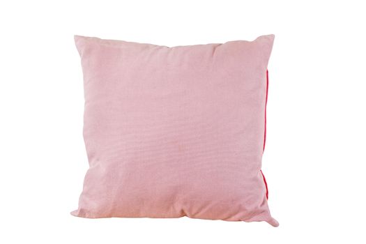 pillow blow color on white background