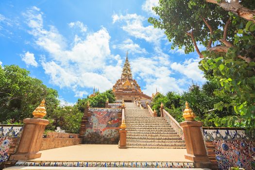 Phasornkaew Temple ,that place for meditation that practices, Khao Kho Phetchabun Thailand