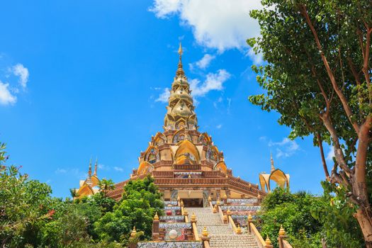 Phasornkaew Temple ,that place for meditation that practices, Khao Kho Phetchabun Thailand