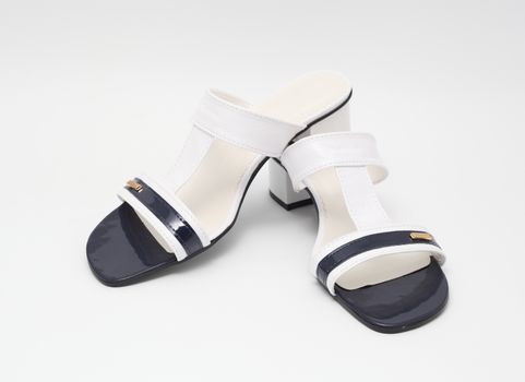 women's sandals isolared on white