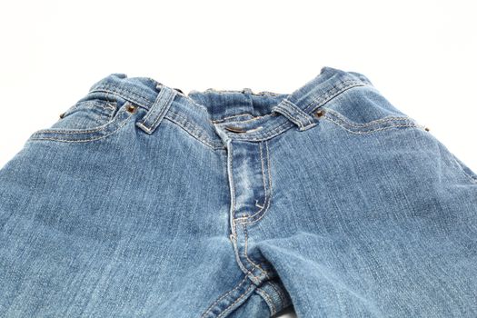jeans isolated on white background