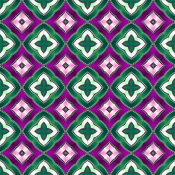 Digital computer graphic - seamless fractal pattern for design.
