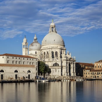 Famous Basilica di Santa Maria della Salute, Venice.