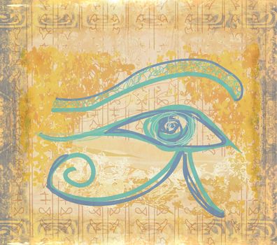 eye of horus grunge backgrounds