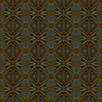 Digital computer graphic - seamless decorative ornament for design.