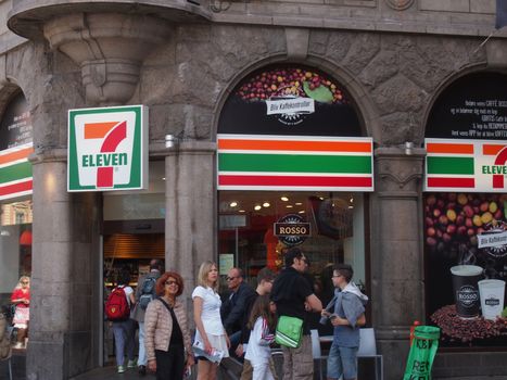 7 eleven corner store in copenhagen denmark