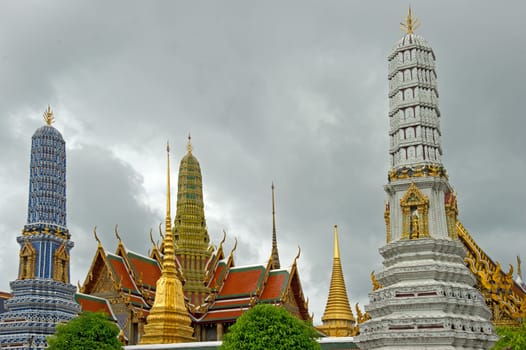 Wat pra kaew Grand palace bangkok, Thailand.