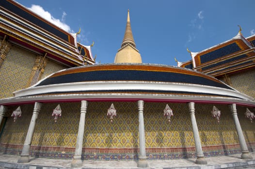 Pagoda in rajabophit temple