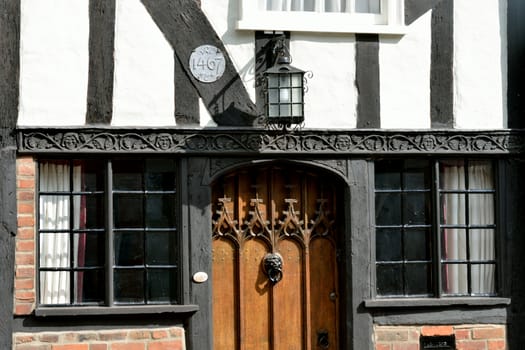 Doorway to old cottage