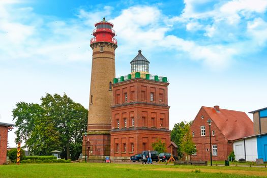 Lighthouse at Kap Arkona, Island of Ruegen, Germany