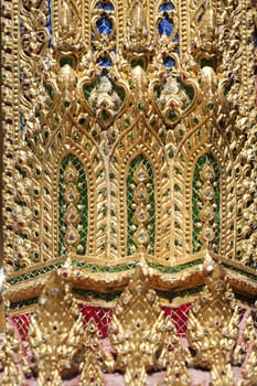 Thai texture in thailand Temple