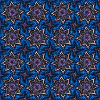 Digital computer graphic - decorative seamless ornament for design.