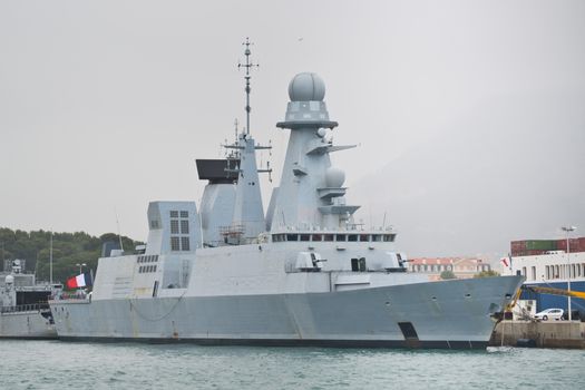 The Horizon- class air-defence destroyer, french navy in Toulon
