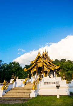 thai Buddhist pavilion at Chiangrai,Thailand