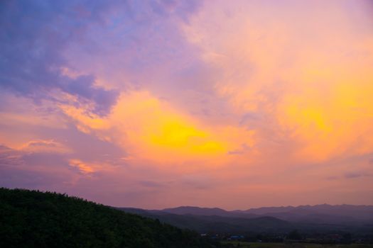 nature landscape of Asia chiangrai,Thailand