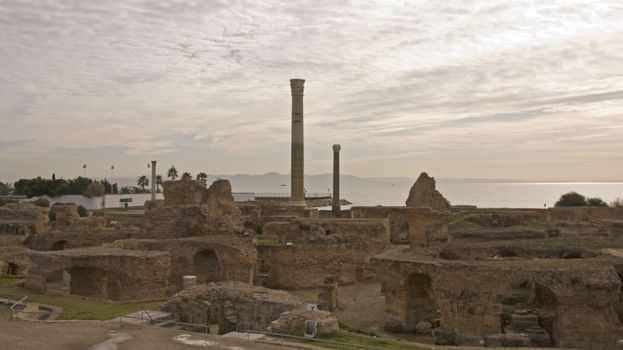 View of Carthage, Cartagena in Tunisia