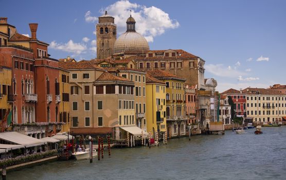 Venice view with the Grand Canal, Italy