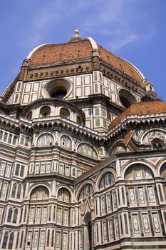 Domes of the Basilica di Santa Maria del Fiore, Florence, Italy