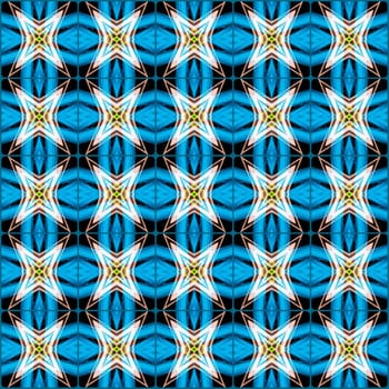 Digital computer graphic - seamless decorative ornament in a bright colors for design.