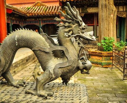 Forbidden city in Beijing, China