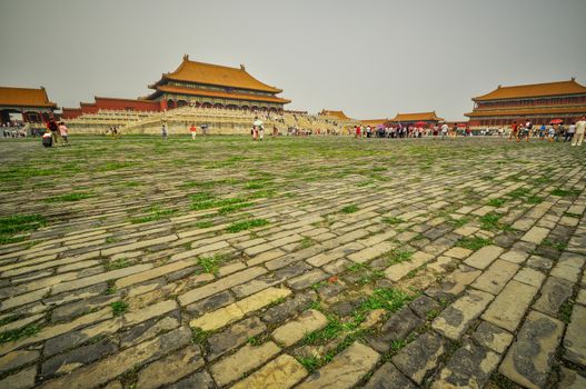 Forbidden city in Beijing, China