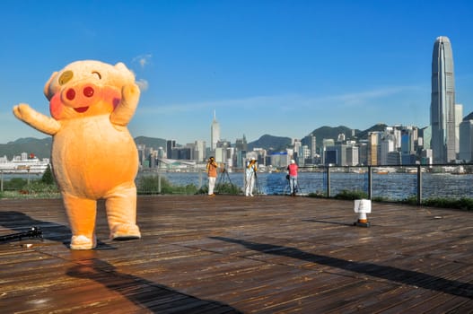 Hong Kong Island from Kowloon.