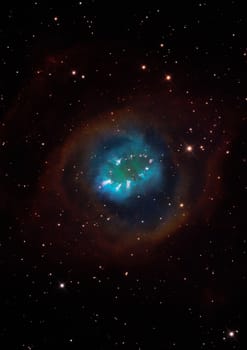 Small part of an infinite star field of space in the Universe. "Elements of this image furnished by NASA".