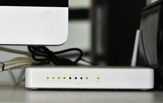 this is an adsl wifi router modem