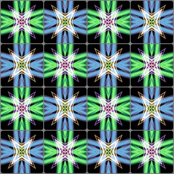 Digital,computer graphic - seamless decorative ornament in a bright colors for design.