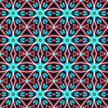 Digital computer graphic - seamless decorative ornament for design.