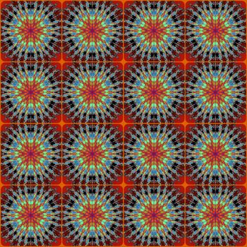 Digital computer graphic - seamless decorative ornament for design.