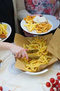french fries ready to eat