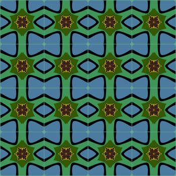 Digital computer graphic - seamless decorative ornament for design.