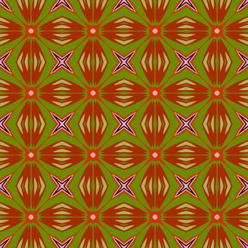 Digital computer graphic - seamless decorative ornament for design.