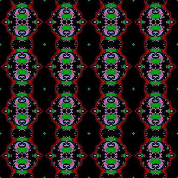 Digital computer graphic - seamless decorative ornament for design.