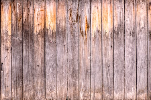 Old wooden wall a background