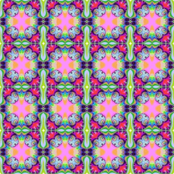 Digital computer graphic - seamless decorative ornament for design.