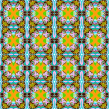 Digital computer graphic - seamless decorative ornament for design.