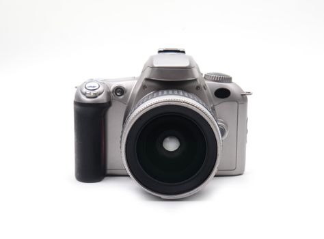 camera isolated on white background