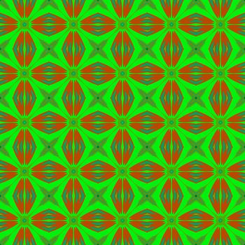 Digital computer graphic - seamless decorative ornament in a bright colors for design.