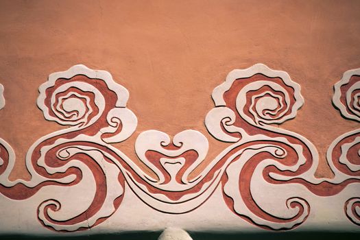 BARCELONA, SPAIN - JUNE 10, 2014: detail, house of Antoni Gaudi and museum in the Park Guell on June 10, 2014 in Barcelona. The park is with other works of Gaudi part of the Unesco world heritage sites. 