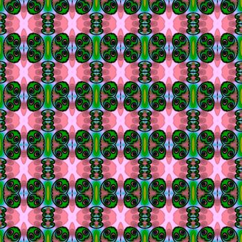 Digital computer graphic - seamless decorative ornament for design.