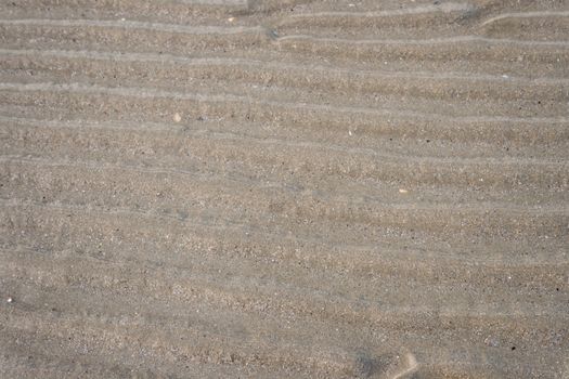 beach sand background whit ripples from water