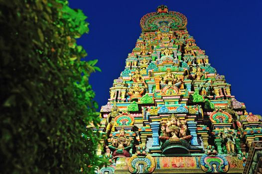 Sri Mahamariamman Hindu Temple, Bangkok, Thailand.