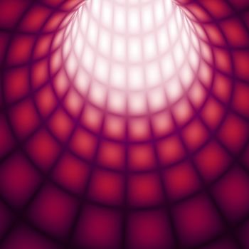 Abstract Tunnel line technology background. Image converted using ifftoany